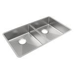 Elkay® - Crosstown® 18 Gauge Stainless Steel 31-1/2"x18-1/2"x5-1/2" Double Bowl Undermount Sink-ECTRUAD311755