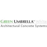 Green Umbrella - White Concrete