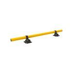 SlowStop Guarding Systems, LLC - 4" Ironflex Pallet Rack End Protector