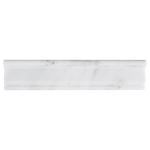 Floor & Decor - Carrara White Marble Chair Rail