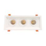 Westgate Mfg. - Residential Lighting - LED Architectural Winged Recessed Lights - Triple Slot