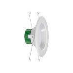 Westgate Mfg. - Residential Lighting - LED Multi-CCT Recessed Light with Smooth Trim