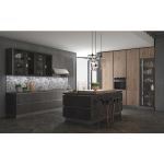 GoldenHome - Deluxe Kitchen Cabinets - Rustic Oak and Rustic Grey