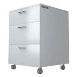 Everhutch - Nestcart Mobile Cart Standing 36" 3 Drawer Single Pull