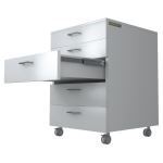 Everhutch - Nestcart Mobile Cart ADA - 33" 5 Drawer Single Pull