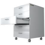Everhutch - Nestcart Mobile Cart Standing 36" 5 Drawer Single Pull