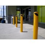 Save-ty Yellow Products - Direct Bury Steel Bollards