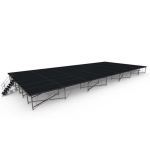 Preferred Seating - 32’x 56’x 4-7′ Portable Stages
