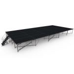 Preferred Seating - 20’x 40’x 3-5′ Portable Stages