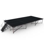 Preferred Seating - 12’x 24’x 2-3′ Portable Stages
