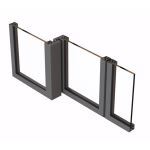 IQ Radiant Glass - Jansen Steel Windows - Janisol 2 EI30 Anti-finger Trap Doors