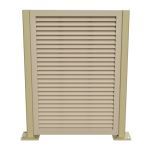 PalmSHIELD - Industrial Rooftop Louvered Screen