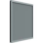 PalmSHIELD - Elite Aluminum Vertical Louvered Plank Ground Screen