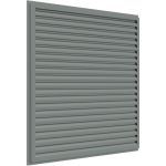 PalmSHIELD - Forte Horizontal Louvered Rooftop Screen