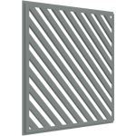 PalmSHIELD - Forte Diagonal Louvered Rooftop Screen