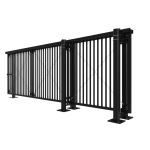 PalmSHIELD - Ornamental Flat Top Gate - Double Track