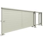 PalmSHIELD - Aluminum Solid Slide Gate