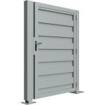 PalmSHIELD - Aluminum Staggered Swing Gate