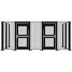 PalmSHIELD - Vulcan Ornamental Pedestrian Gate & Surround