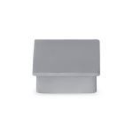 KegWorks - Flush Flat End Cap - Brushed Stainless Steel - 1.5" - Square