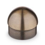 KegWorks - Domed End Cap - Antique Brass - 2" OD