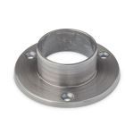 KegWorks - 4" Wall Flange - Pewter - 2" OD