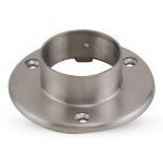 KegWorks - 3" Wall Flange - Brushed Stainless Steel - 1.5" OD