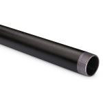 KegWorks - Black Pipe Foot Rail - 1.5" ID - 44 1/2" Length