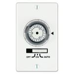 Intermatic - Model #KM2STU-1G, 24-Hour Heavy-Duty Mechanical In-Wall Timer, Timer Only, 120 VAC, 20A, SPDT