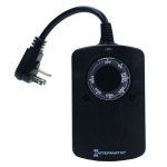 Intermatic - Model #HB51K, Outdoor Light Sensing Plug-in Timer with Easy Presets
