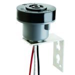 Intermatic - Model #K122, Locking Type Receptacle, 3-Pin, C136.10 Compliant, with Pole Mounting Bracket