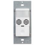 Intermatic - Model #IOS-DOV-DT-WH, Commercial Grade In-Wall Dual Tech Occupancy/Vacancy Sensor, White