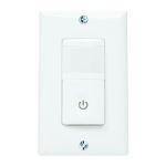 Intermatic - Model #IOS-DPBV-WH, Residential In-Wall PIR Vacancy Sensor, White