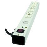 Intermatic - Model #IG20B123, Surge Protective Device, Point-of-use strip, White, 3-Mode, 6 Outlets, 125 VAC