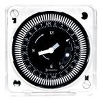 Intermatic - Model #MIL72EQTUZH-120, 24-Hour 120V Electromechanical Flush Mount Timer Module