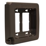 Intermatic - Model #WP7200BR, Low-Profile Extra-Duty Plastic In-Use Weatherproof Cover, Double-Gang, Vrt, Bronze