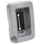 Intermatic - Model #WP6000G, Low-Profile Plastic In-Use Weatherproof Cover, Single-Gang, Vrt/Hrz, Gray