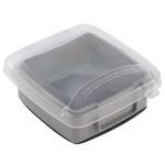 Intermatic - Model #WP5220C, Extra-Duty Plastic In-Use Weatherproof Cover, Double-Gang, Vrt, 2.25" Clear