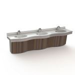 Intersan by AquaDesign Manufacturing - Lavatory Systems - Solidwave Original Triple