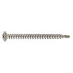 SFS Group - #14 Dekfast™ Self-Drill Screw, Phillips #3, Truss Head, 410 Stainless, DF-S4-14