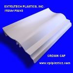 Extrutech Plastics, Inc. - P0243 Crown Trim, Cap of two part trim P0241