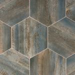 Floor & Decor - Castille Emotion Metal Hexagon Porcelain Tile