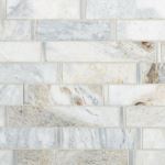 Floor & Decor - Maravilla Aleutian Isles Aluminum Linear Marble Mosaic