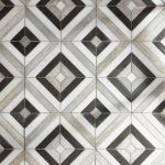 Floor & Decor - Viviano Marmo Prismatic II Carrara Blend Marble Mosaic