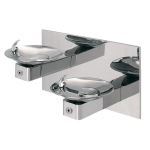Haws Corporation - ADA Vandal-Resistant Motion-Activated Polished Dual Fountain - 1011HPSHO2