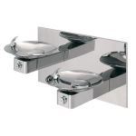 Haws Corporation - ADA Vandal-Resistant Polished Dual Drinking Fountain - 1011HPS