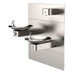 Haws Corporation - ADA Vandal-Resistant Motion-Activated/Push Button Fountain and Bottle Filler w/Mounting System