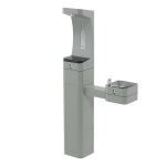 Haws Corporation - ADA Vandal-Resistant Outdoor Freeze-Resistant Bottle Filler and Fountain - 3611FR