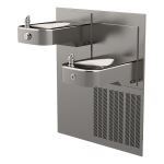 Haws Corporation - Chilled Vandal-Resistant ADA Motion-Activated/Push Button Adjustable Fountain - H1117.8HO