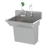 Haws Corporation - Hand Wash Sink with AXION Eye/Face Wash - 7660